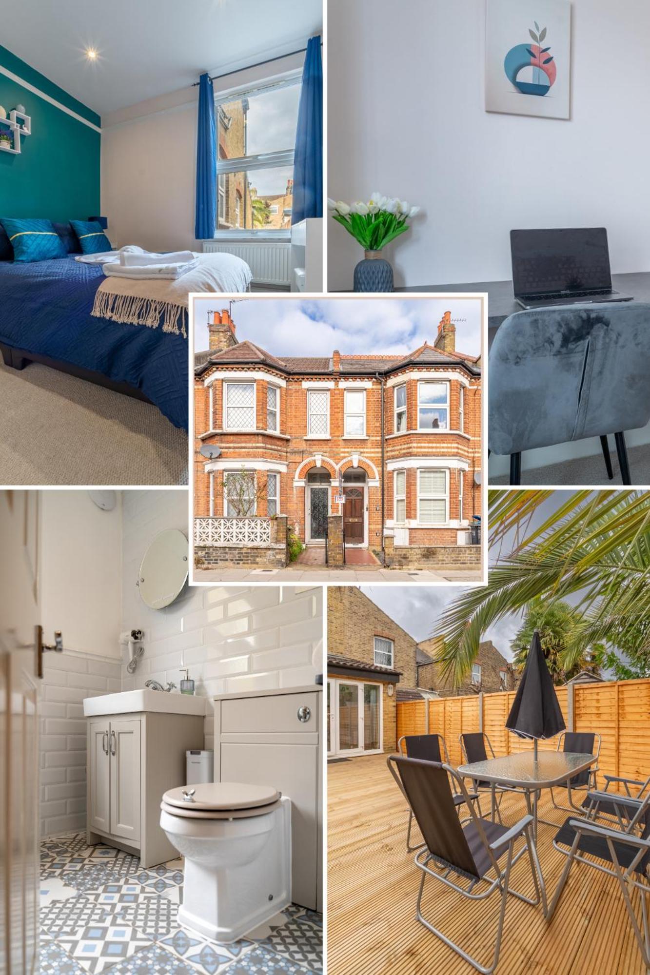 Beautiful 2 Bedroom With Private Garden In Wimbledon - Minutes From Central Londres Extérieur photo